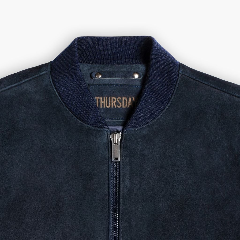 Bomber Jacket | Navy - Image 8