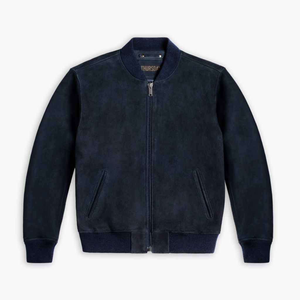 Bomber Jacket | Navy - Image 4