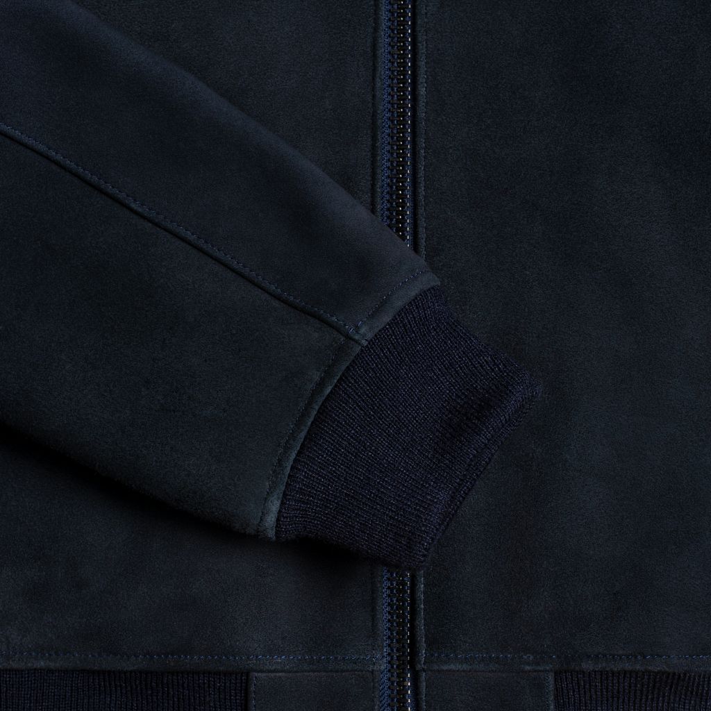 Bomber Jacket | Navy - Image 7