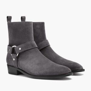 Harness | Grey Suede