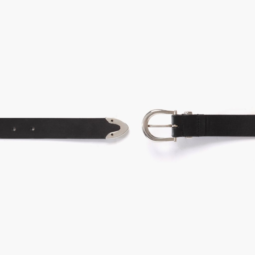 Women's Western Leather Belt | Black - Image 3
